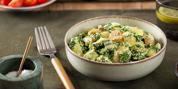 Gnocchi cu ciuperci by Philips Airfryer Dual Basket cu abur Seria 5000